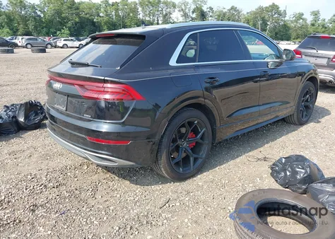 2019 Audi Q8 55 Premium from USA, damaged, VIN WA1CVAF12KD008367